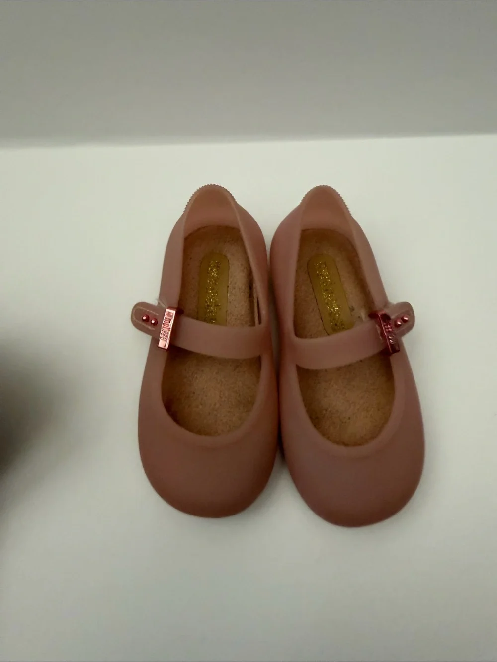Mini Melissa little Kids Pink Shoes size 7US Pre-Owned